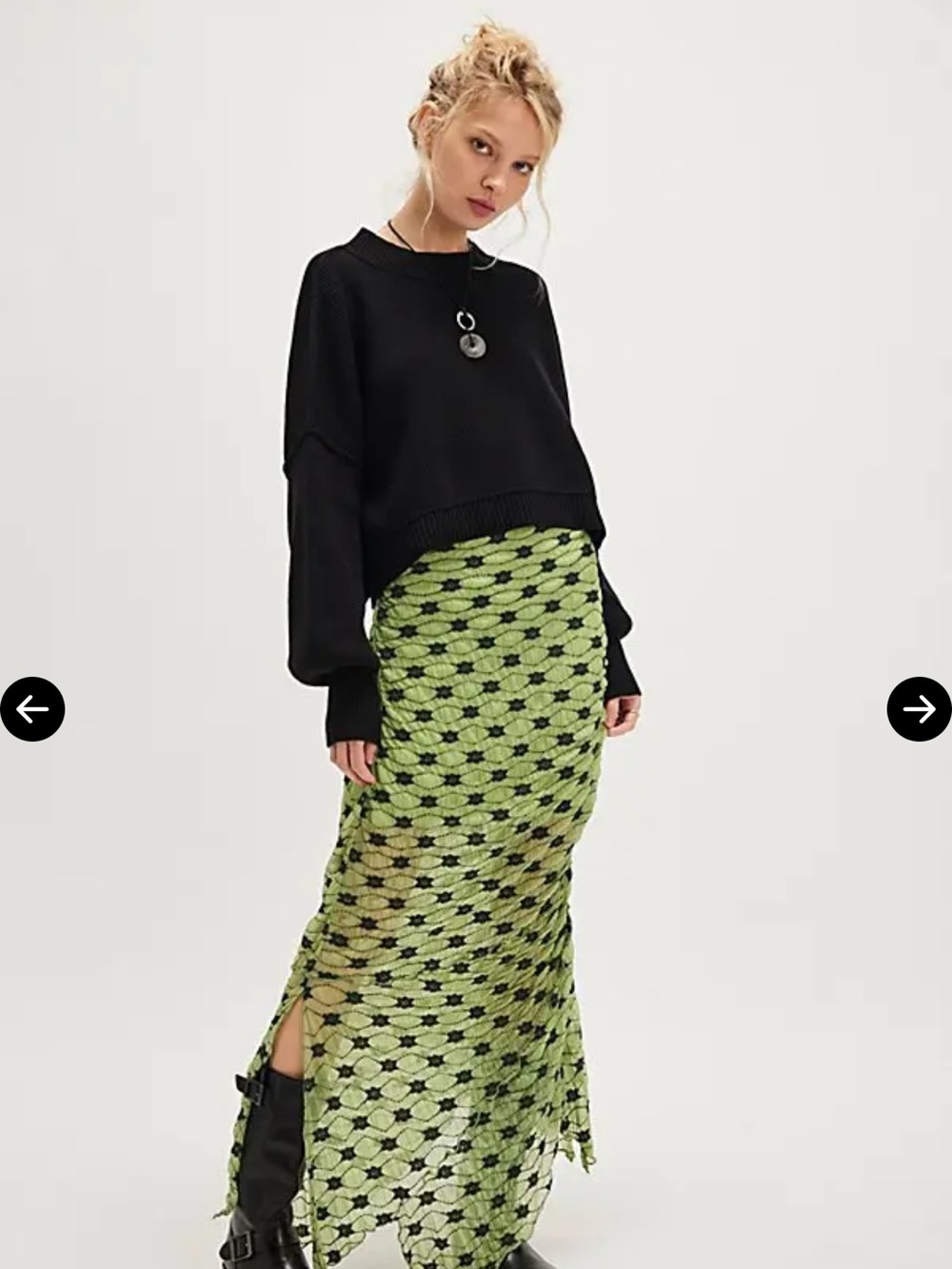 Free People Margot Convertible Maxi Skirt